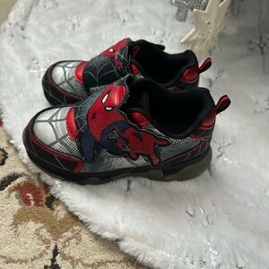 Marvel Spider-Man Sneakers - Red, Black, and Gray